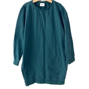 Wolf and Rita Sweatshirt Dress - Green - 10